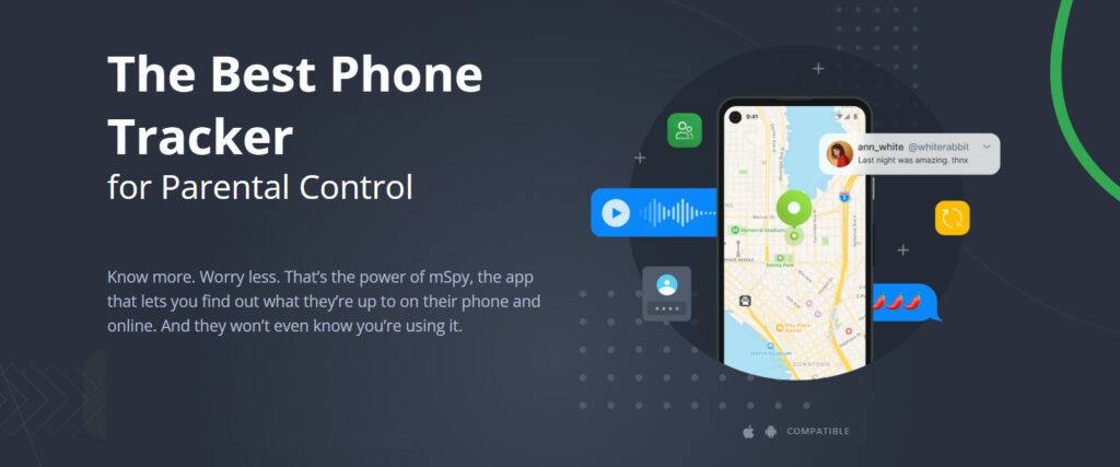 mSpy - Powerful monitoring software to track teen's phone